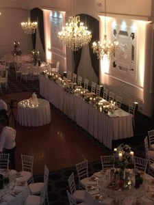 candle bridal table melbourne reception venues