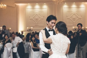 bride groom dancing vogue