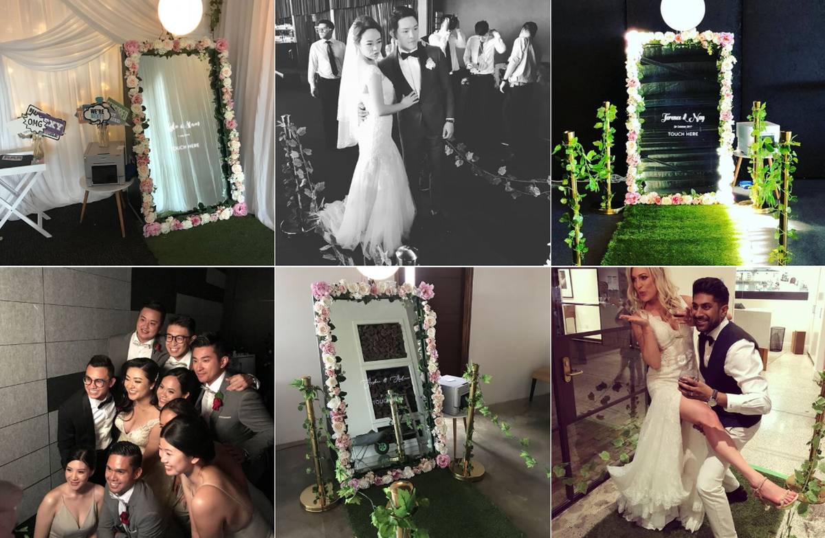 A Thousand Words Photo Booths wedding photos
