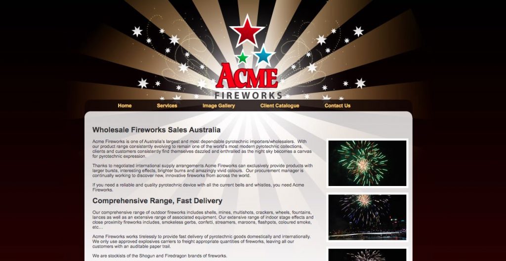 Wedding Fireworks Supplier Melbourne 