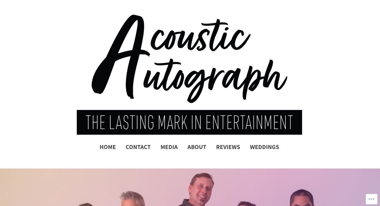 Acoustic Autograph Wedding Singers & Bands Sydney