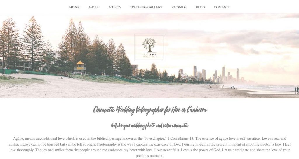 Wedding Videographer Sydney