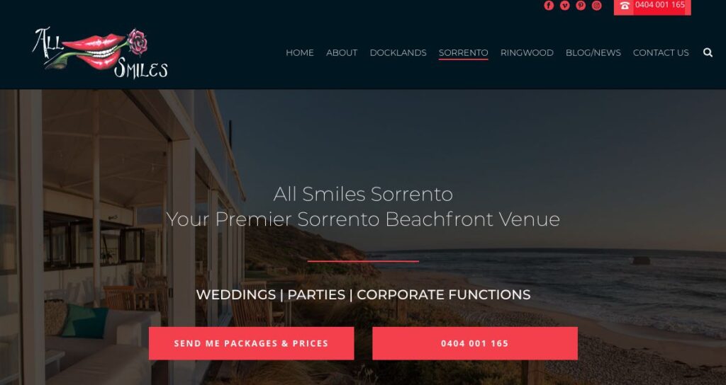 All Smiles Wedding Venue Melbourne