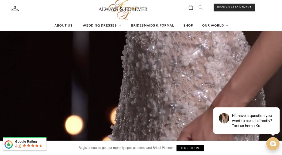 Always and Forever Couture Wedding Dress Melbourne