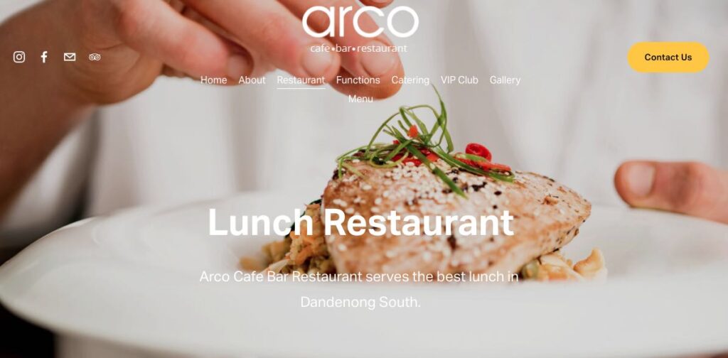 Arco Restaurant Wedding venue Melbourne