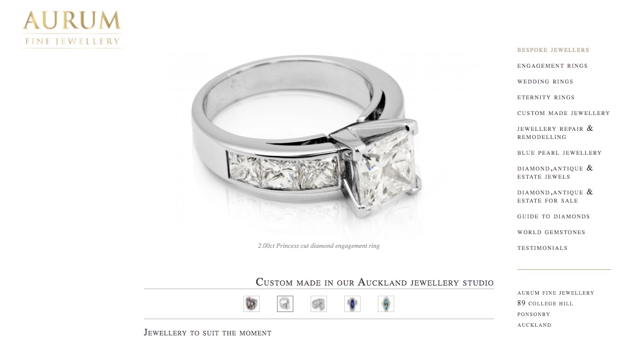 Aurum Fine Jewellery - Wedding and Engagement Rings New Zealand