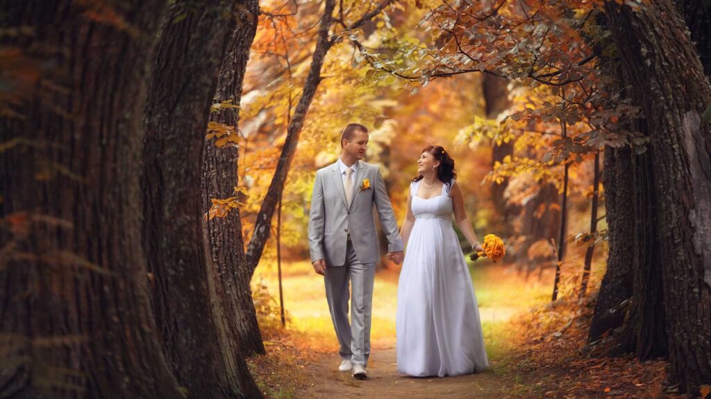 autumn wedding