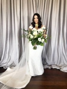 vines wedding bride