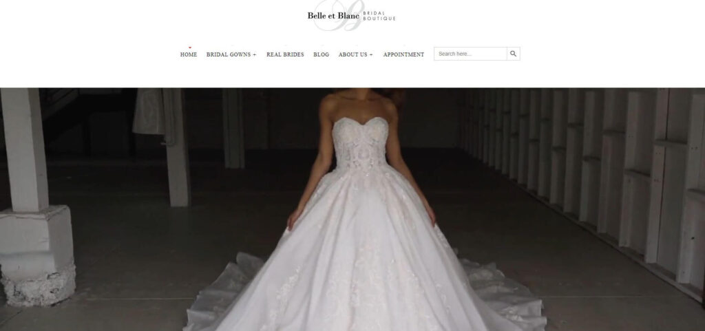 Belle et Blanc Wedding Dress Designer Shop Melbourne