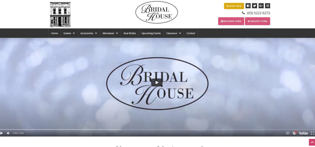 Bridal House Geelong Wedding Dress Designer Shop Melbourne