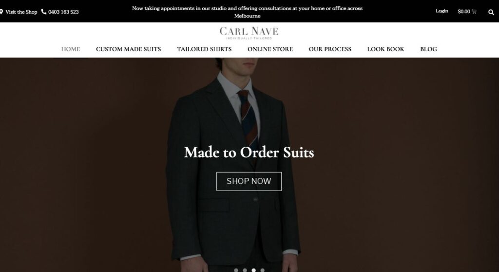 Custom Made Business Suits Melbourne