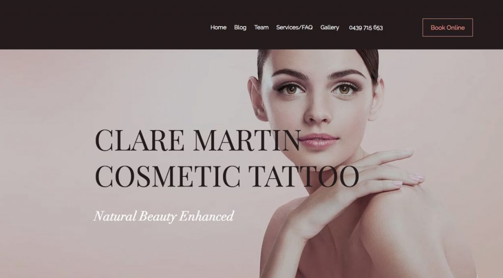 Claire Martin Cosmetic Lip Tattoo Melbourne