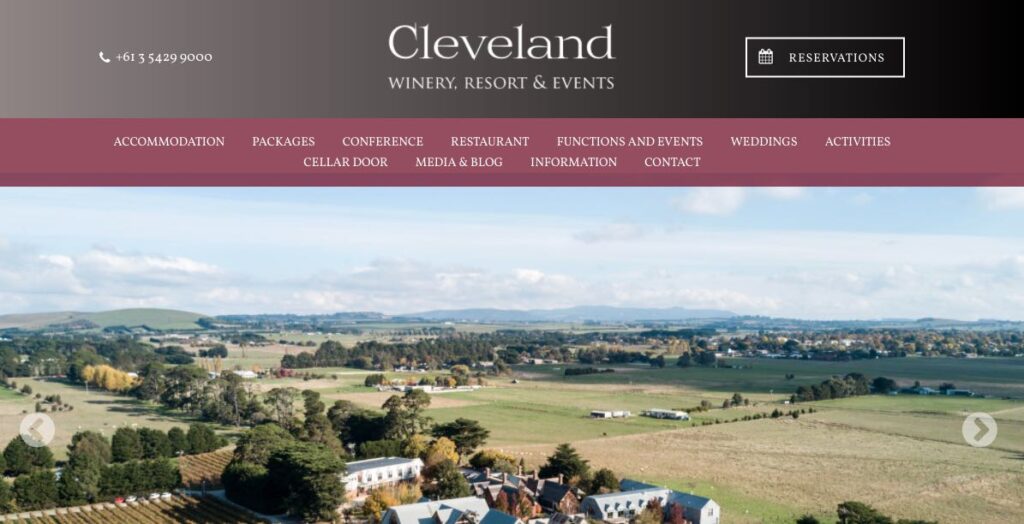 Cleveland Winery Wedding Venue Melbourne