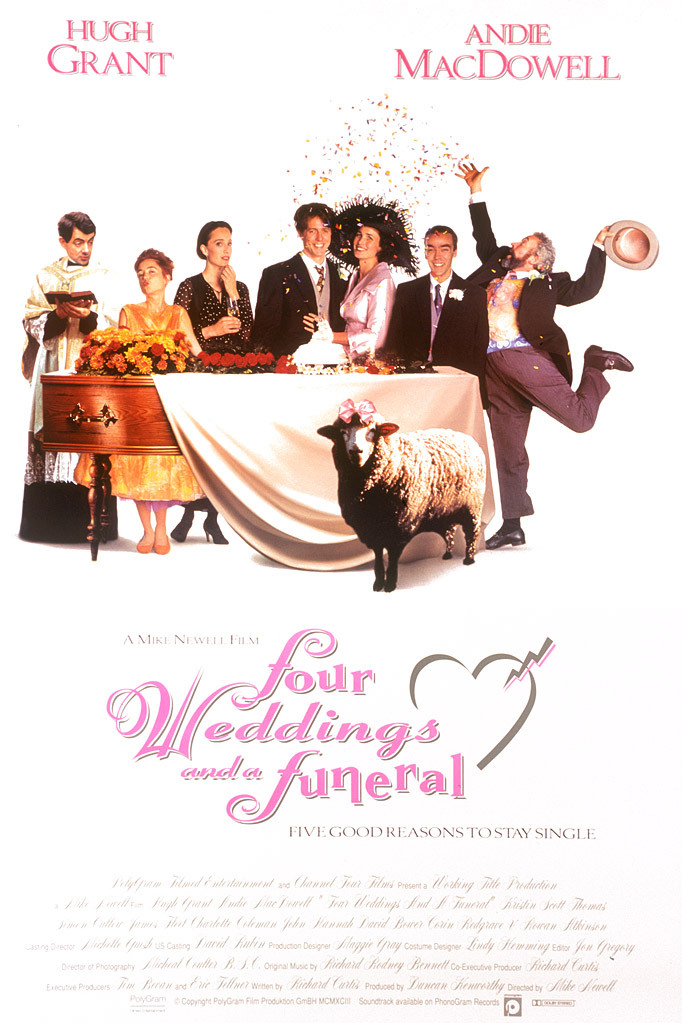 four weddings and a funeral