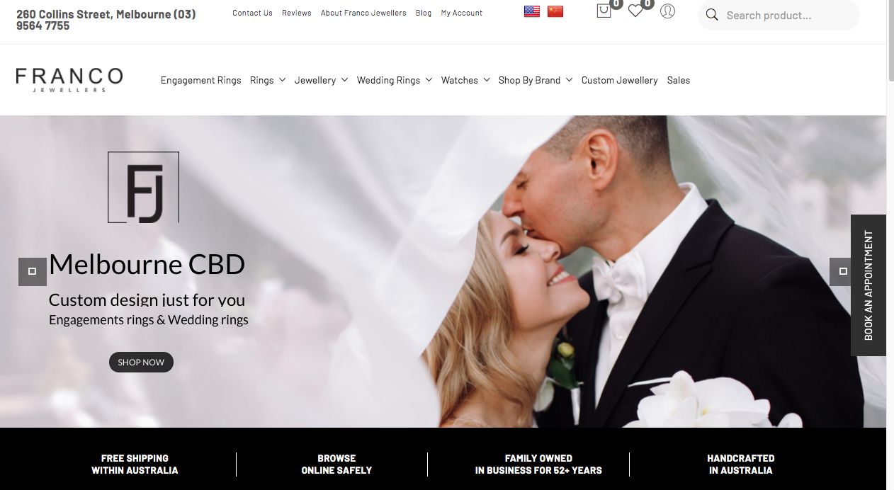 bridal jewellery and accessories Melbourne