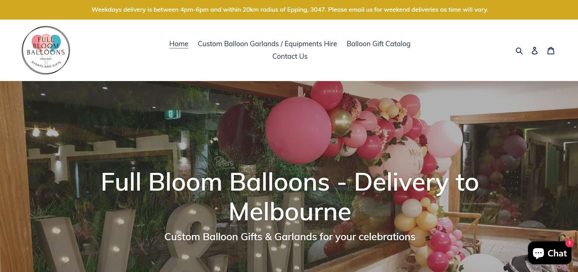 full bloom balloons