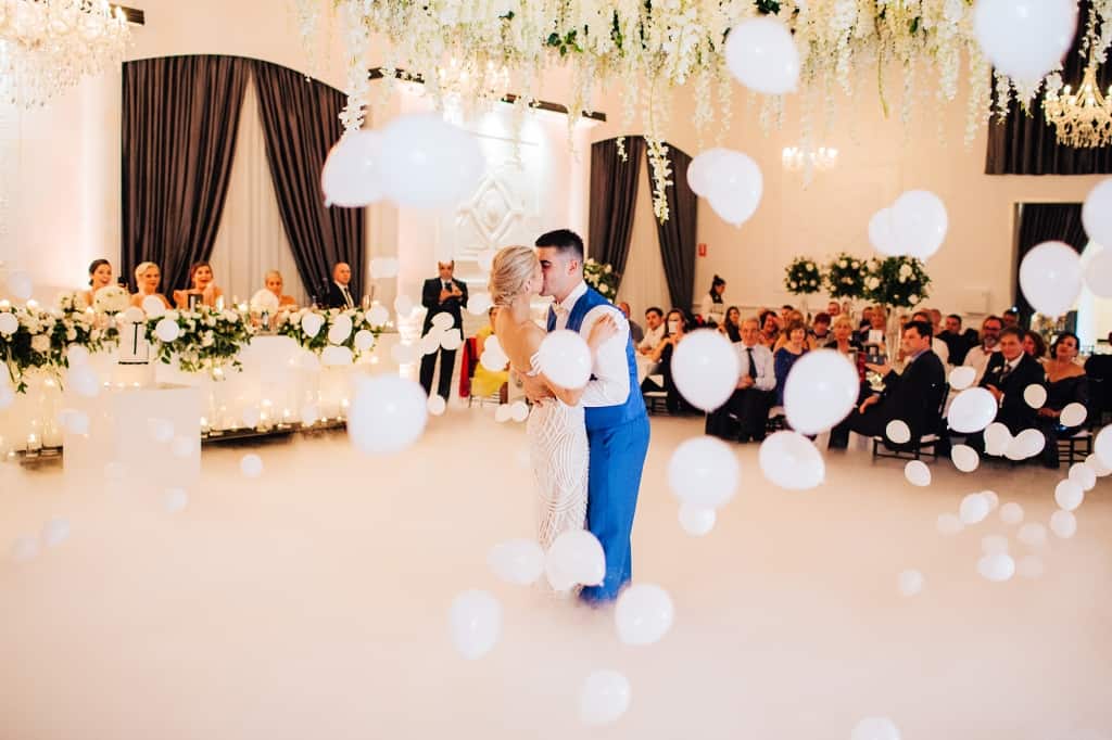 first dance for married couple at vogue ballroom