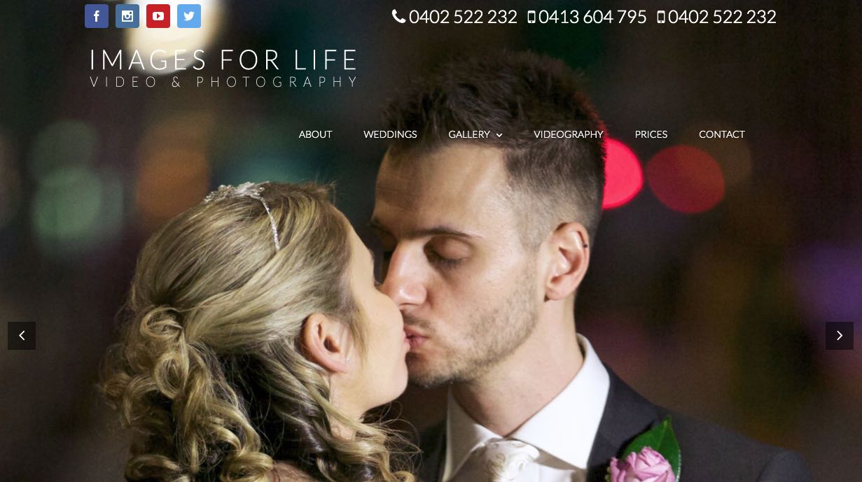 Images For Life Wedding Videographer Yarra Valley