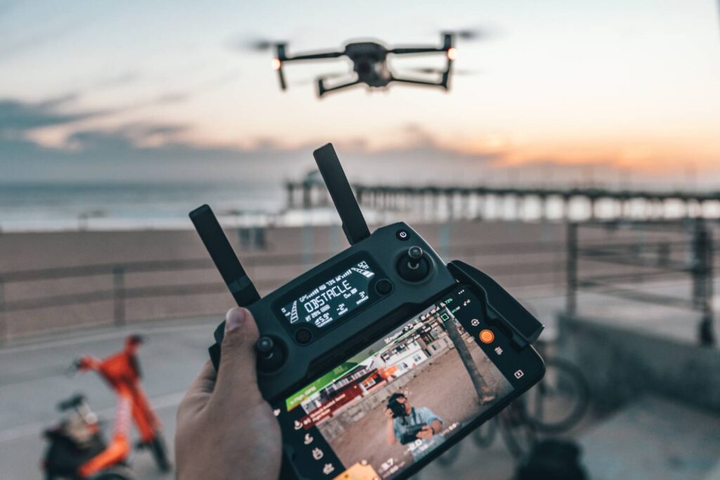 incorporating drones for wedding photography and entertainment