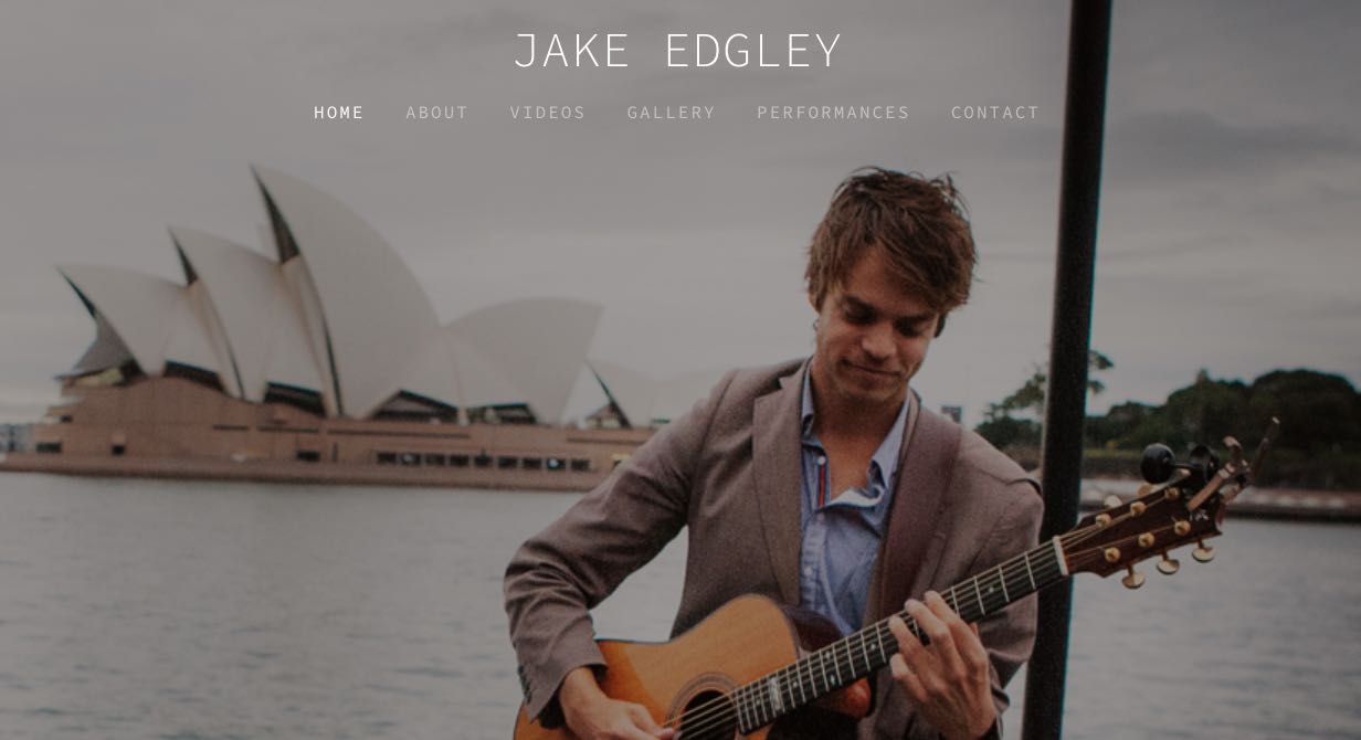 Jake Edgley Wedding Singers Sydney