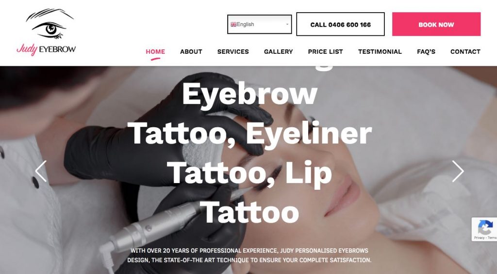 Judy Eyebrow Cosmetic Lip Tattoo Melbourne