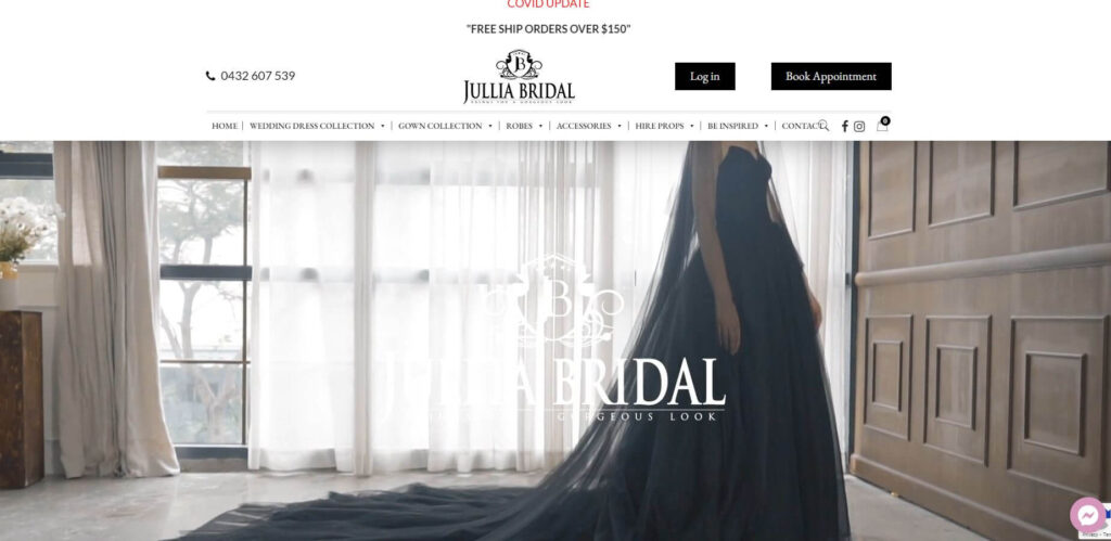 Jullia Bridal Melbourne Wedding Dress Designer Shop Melbourne