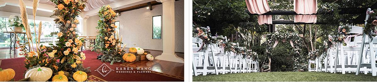 Karen Wang Weddings & Flowers florist for marriages