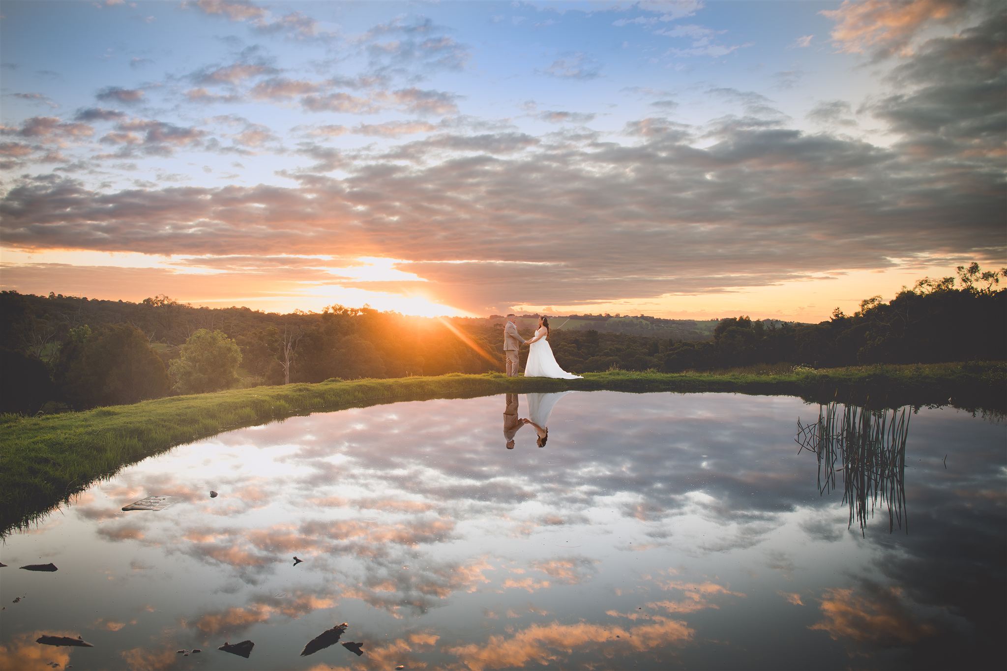 kintara and christian's wedding