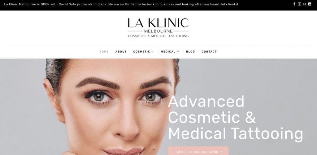 LA Klinic Microblading Salon Melbourne