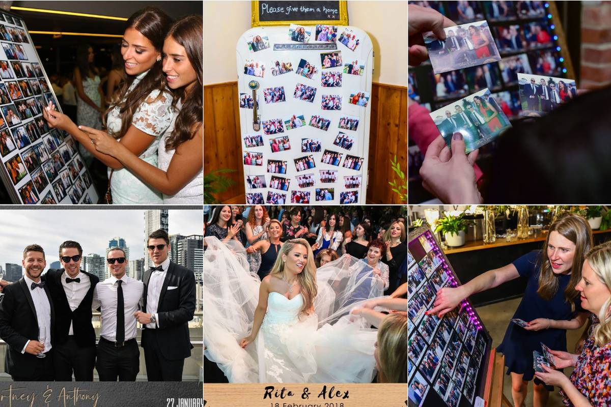 Magnet-Me wedding photos