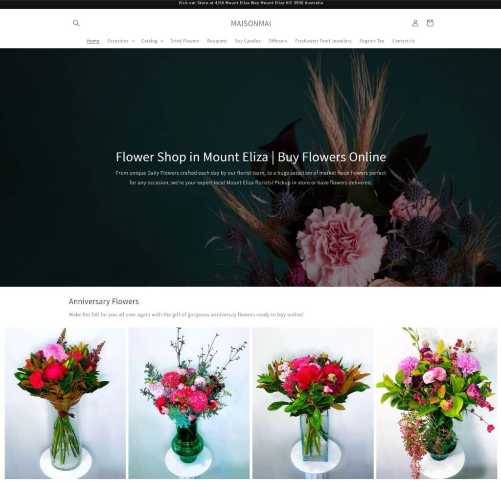 flower shop mount eliza