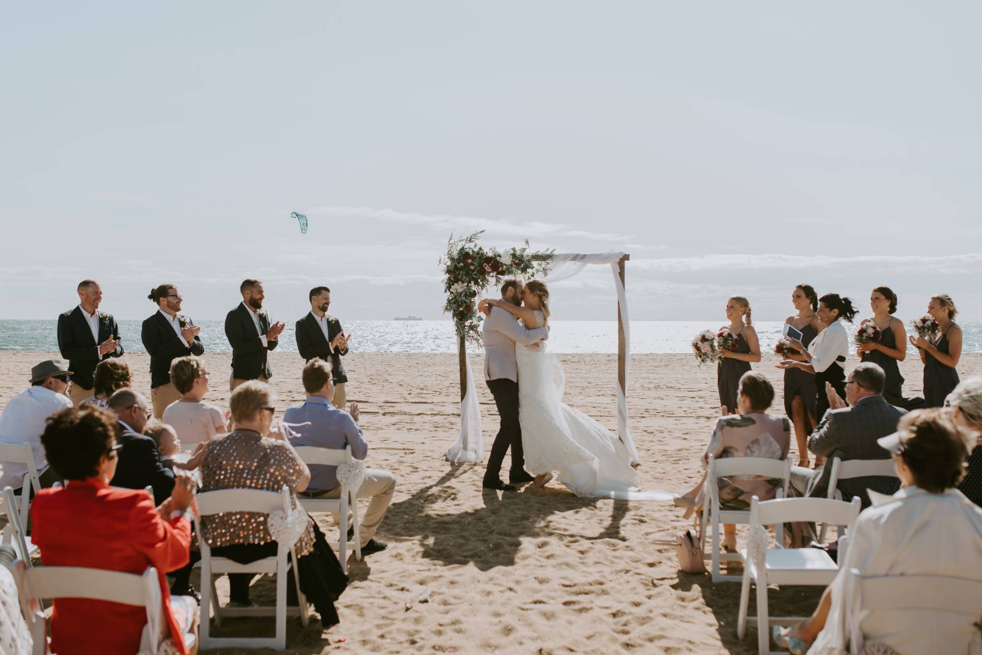 wedding on beach