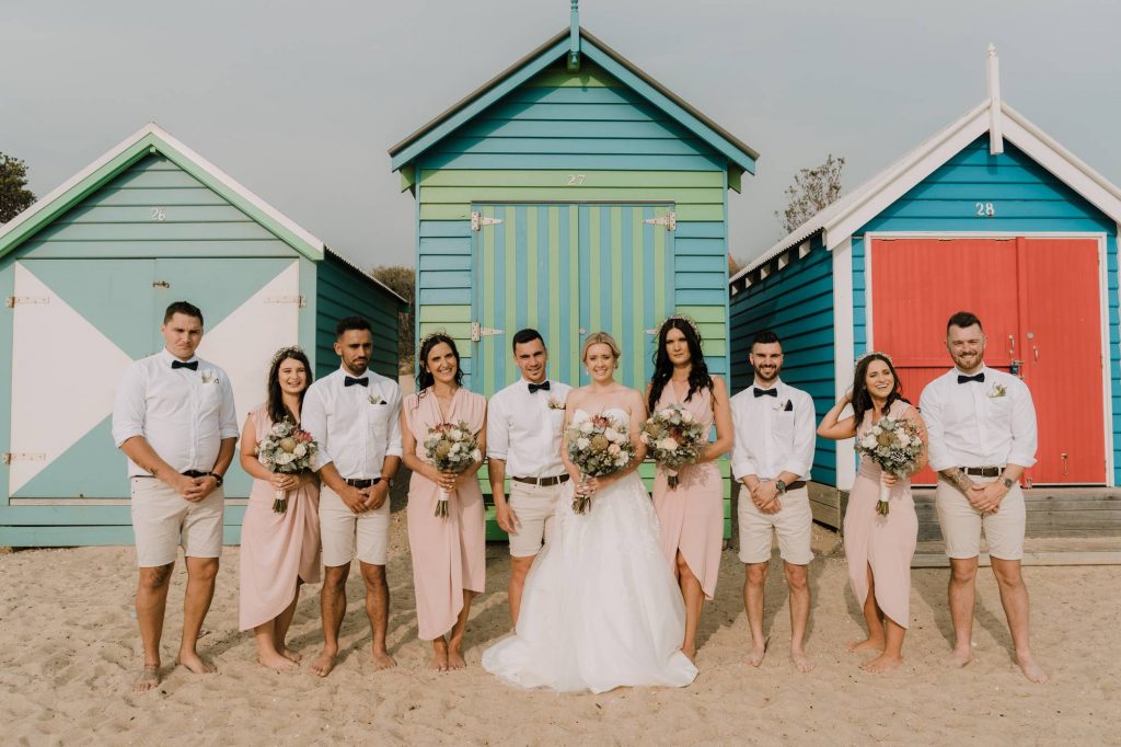 brighton beach wedding
