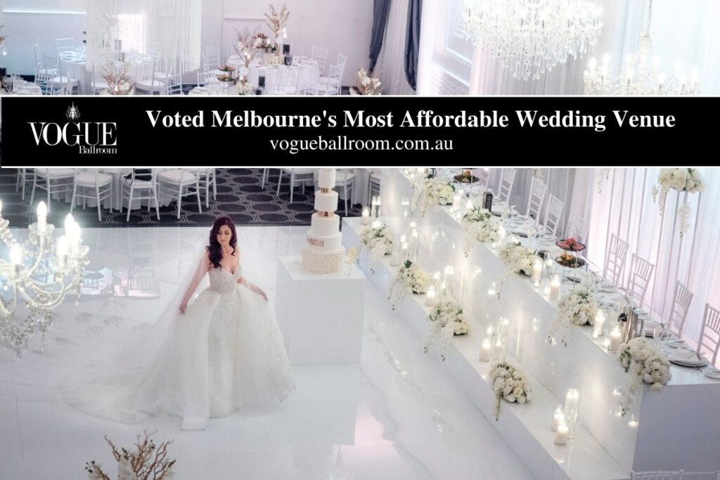 Melbourne's Most Affordable Wedding Venue