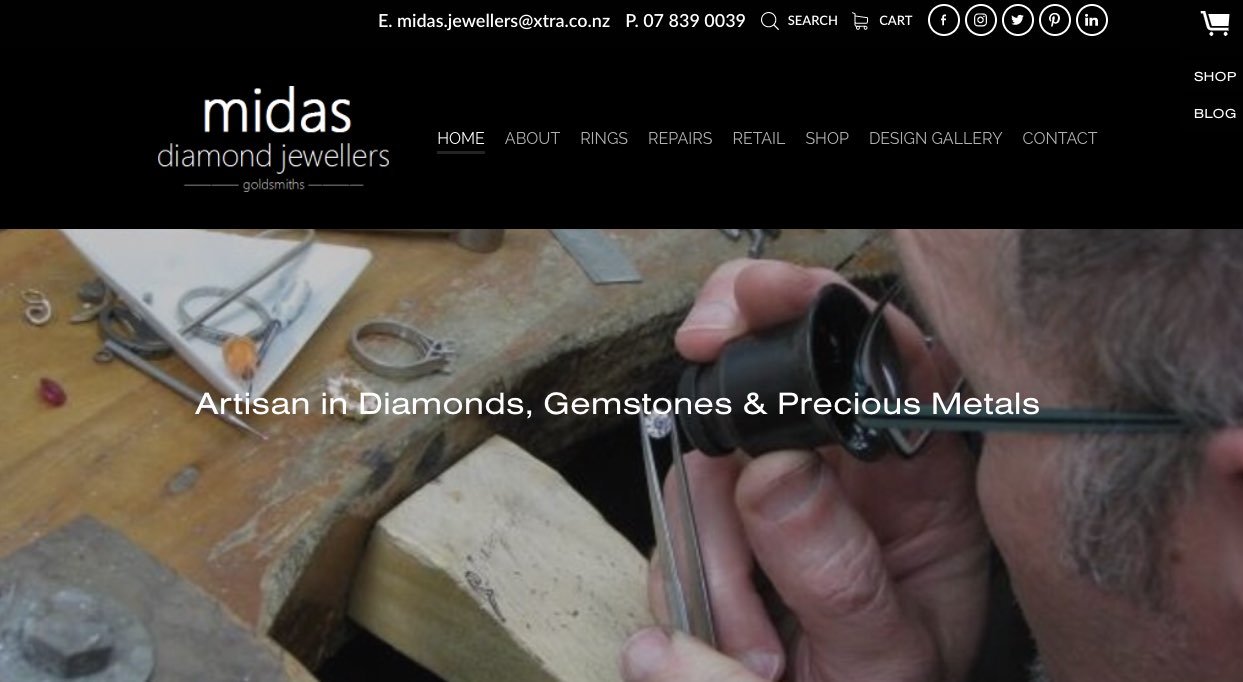Midas Diamond Jewellers - Wedding and Engagement Rings New Zealand