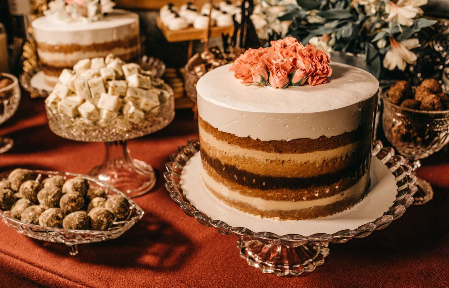 naked wedding cake melbourne