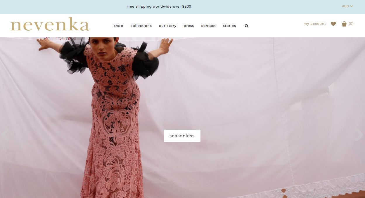 Nevenka Couture Wedding Dress Makers Melbourne