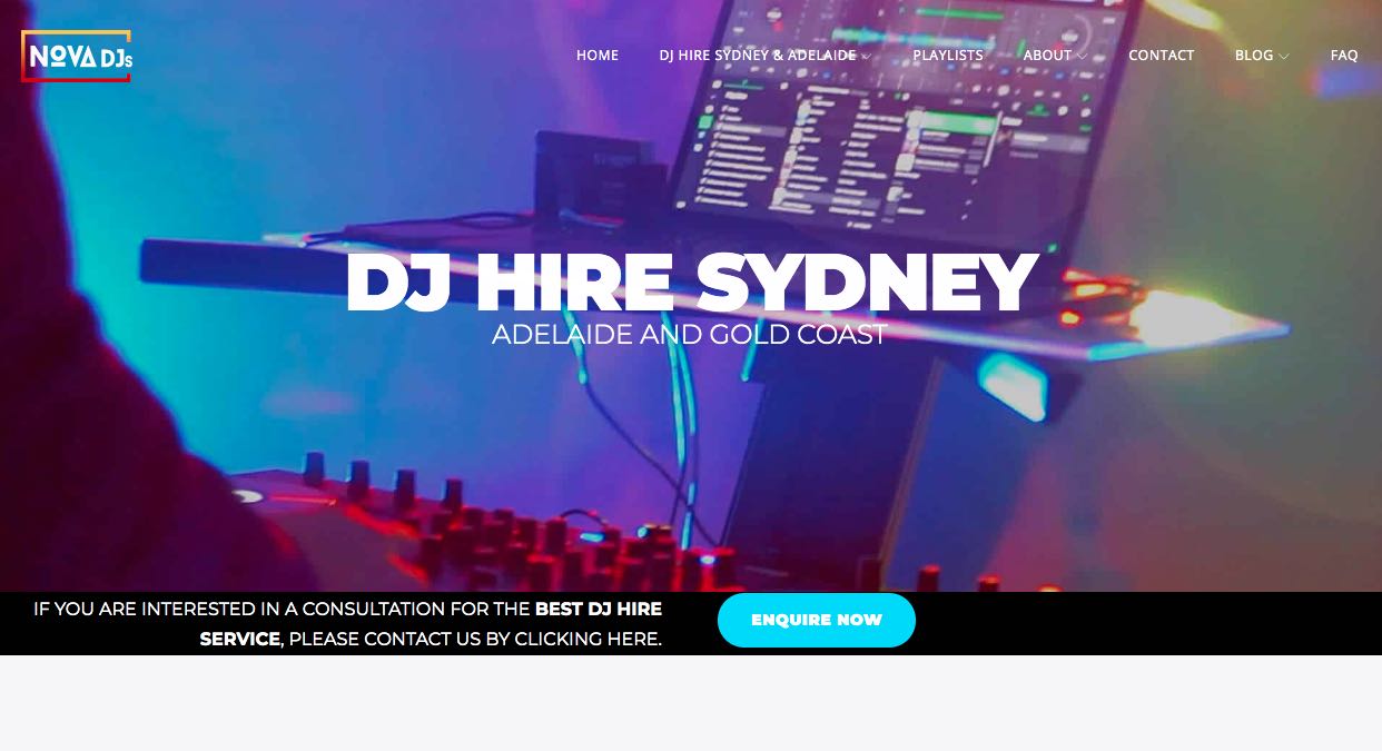 Nova Djs - Wedding DJ Sydney
