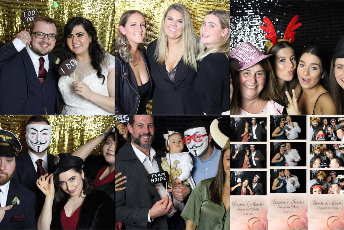 Pixel Booth wedding captures and fun