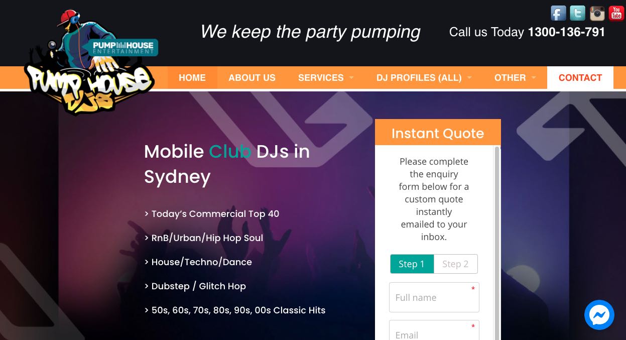 Pump House DJs - Wedding DJ Sydney
