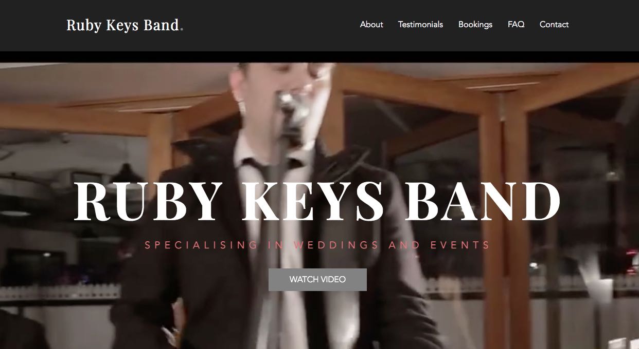 Ruby Keys Band - Wedding Singers & Bands Sydney