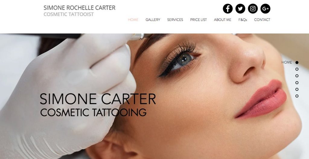 Simone Carter Cosmetic Lip Tattoo Salon Melbourne