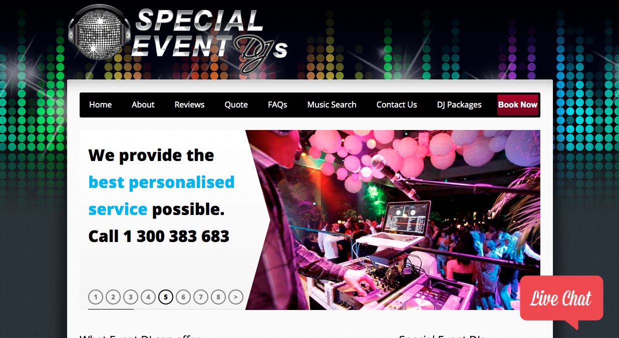 Special Event DJ - Wedding DJ Sydney