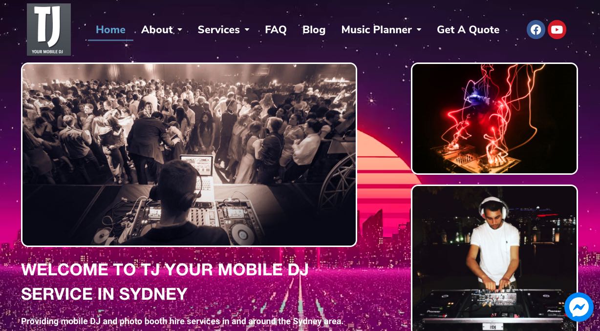 TJ Mobile DJ - Wedding DJ Sydney