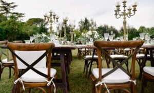 tables and chairs for hire melbourne