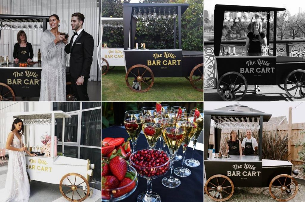 The Little Bar Cart beautiful wedding food