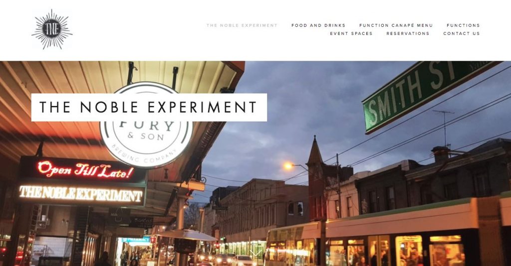 The Noble Experiment - Engagement Party Venue Melbourne