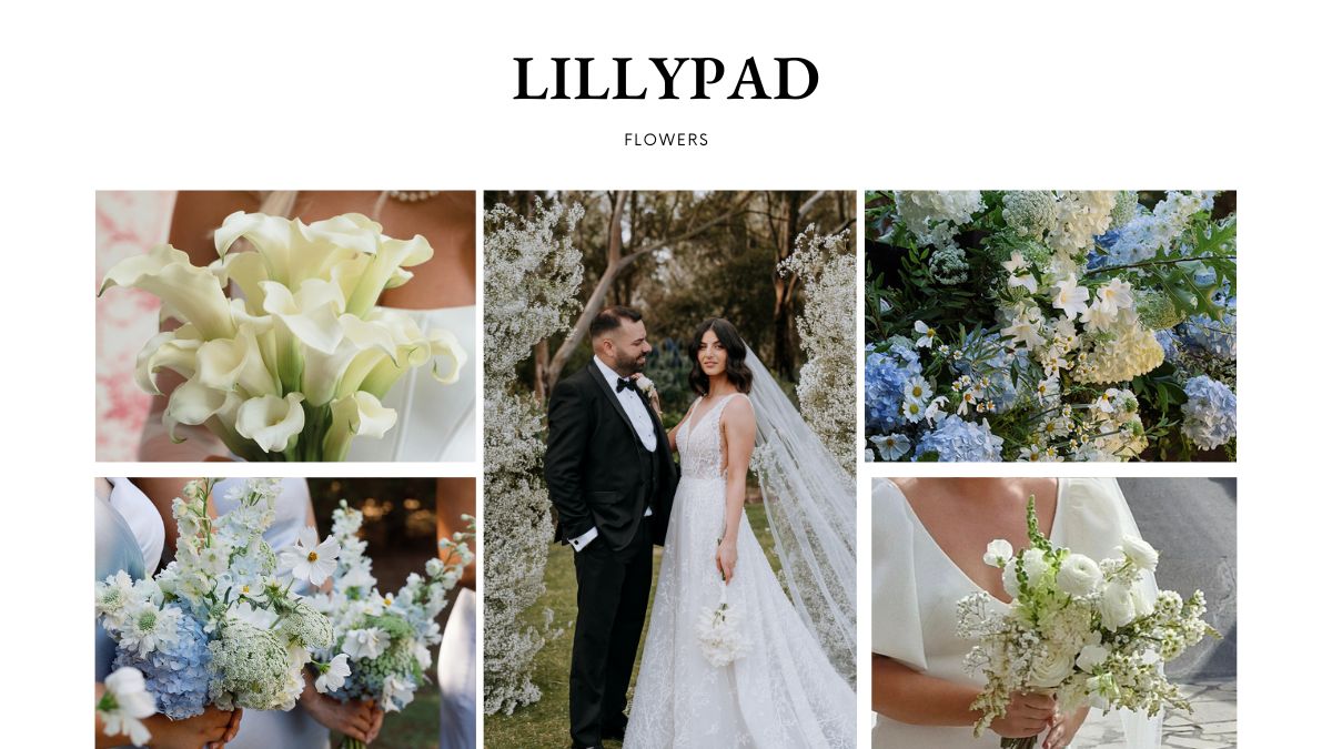 top melbourne wedding florist lillypad flowers