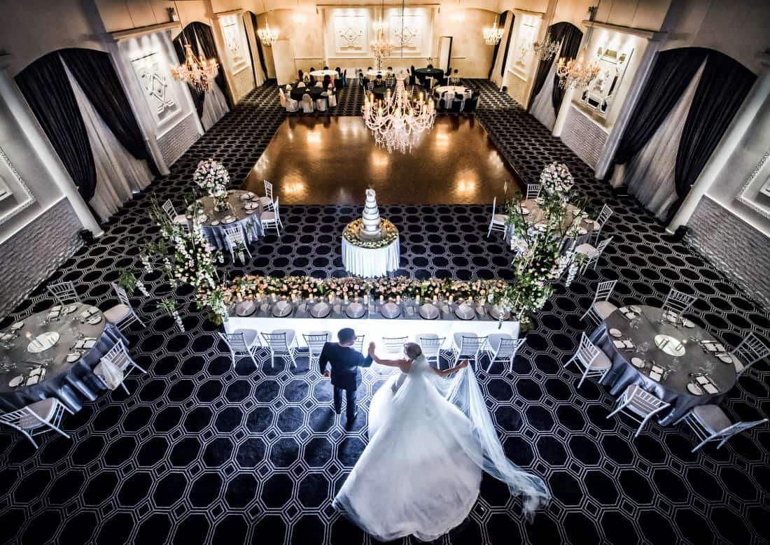 Vogue Ballroom's grand wedding ballroom