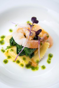 Vogue Ballroom seafood tortellini